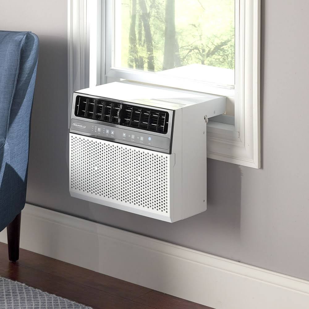Soleus AC 6000 BTU Energy Star Saddle Window Air Conditioner Electronic Controls
